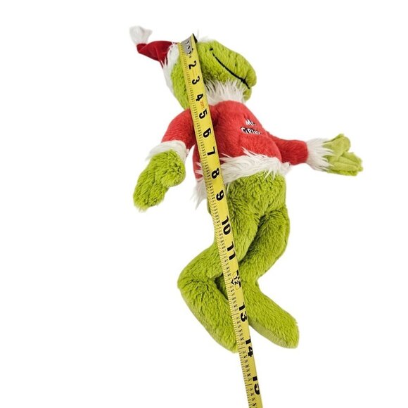 Aurora Dr. Seuss How The Grinch Stole Christmas MERRY GRINCHMAS 14” Plush - Picture 7 of 12